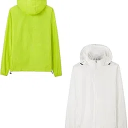 tomvaes 2 Pack Lightweight Sport Jacket, Breathable Athletic Jacket, Ideal as a Long Sleeve Sun Shirt, Workout Jacket for Running, Hiking, Cycling, Travel, and Casual Wear, Fits 120-130 lbs, 160-165 cm-picture-29