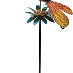 ATORSE Garden Stakes Decor Decoration Animals Statues for Patio Honeybee-image-24