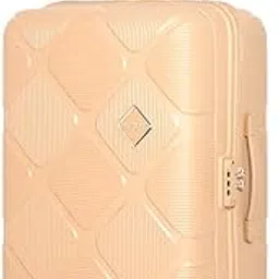 Polypropylene (Pp) Instavibe 68 Cm Roller_Derby_Wheel Trolley Bag for Travel Medium Suitcase with Mounted TSA Lock,Flexi Straps,and Side Hooks for Unisex - Peach Blossom,Hard-image-39