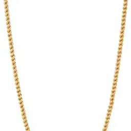 elegantdream 24-Inch Men’s Chain | Gold-Plated Alloy | Elegant & Minimalist Design | S-Hook Clasp | Rope Chain-picture-31
