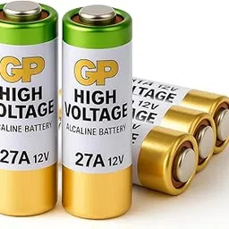 GP 27A 12V High Voltage Alkaline Battery – Long Lasting Power Cell for Remote Control, Car Key, Doorbell, and Electronic Devices (Pack of 5)-picture-27