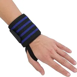 Weight Lifting Straps & Wrist Supporter Wraps. Gym Accessories Men & Women. Wrist Strap For Gym With Wrist Support.Deadlift Strap Weightlifting (1PAIR)-picture-41