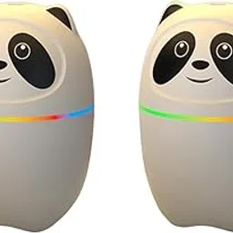 Fenimo Panda Cool Mist Humidifier & Essential Oil Aroma Diffuser – Combo Portable Ultrasonic Air Moisturizer for Home, Office, Car & Rooms | Relaxing LED Night Light | Cute Panda Design (Pack of 2)-picture-52