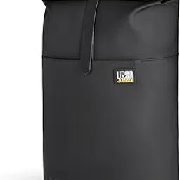 urban jungle by Safari Metro Roll-Top Backpack 15 Liters Water Resistant, Top-Open, Padded, Premium Polyurethane Laptop Backpack for Men and Women-picture-49