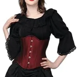 corset vogue Curvy Waist Shaper original steel boned under bust Corset-picture-44