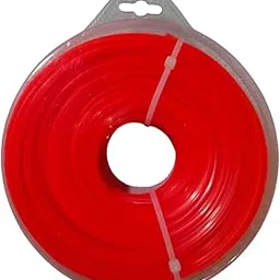 LUCK INTERNATIONAL WITH LI LOGO Heavy Duty Nylon Trimmer Line 50 Metres for Brush Cutter and Grass Cutter (3.5 MM, Square)-picture-28