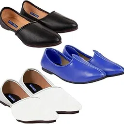 Attractive Jutti & Jalsa Combo for Men and Boys (Pack of 3) P-107-picture-10