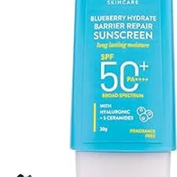 Dot & Key Blueberry Hydrate Barrier Repair Sunscreen SPF 50+, PA++++ | For Dry & Sensitive Skin | Non - Greasy Finish | No White Cast | UV & Blue Light Protection | Broad Spectrum| 30g-picture-18