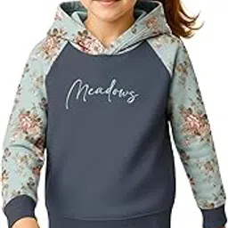 HELLCAT Trendy Cotton Blend Hoodie Sweatshirt for Girls - Pack of 1-picture-12