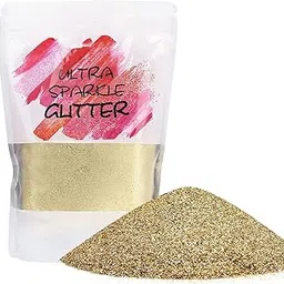 SNOOGG 350 Gram Extra Fine Gold Glitter for Resin Art, Nail Crafts, Sequins, Painting, Snow Globes, DIY Projects, and Holiday Decorations.-picture-16