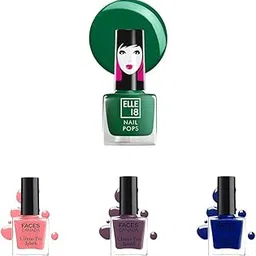 Faces Canada Splash Nail Enamel 8ml(pack of 4)-picture-21