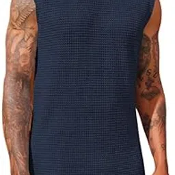 the blazze Men's Workout Tank Tops Sleeveless Stylish T Shirt Muscle Gym Fitness Tee B L2707 VK-picture-32