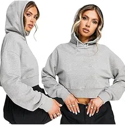 Crop Hoodie for Women-image-80