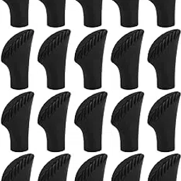 RiToEasysports 20 Pack Walking Stick Tips,Trekking Poles Tips Cane Tips with 11mm Hole Diameter for Walking Stick Accessories-picture-69