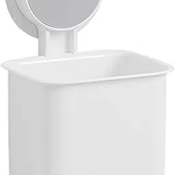 SORATH Toothbrush Holder Suction Cup for Bathroom, Shower Toothpaste Razor Holder Wall Mounted Drill-Free, Electric Toothbrush Holder, Self-draining-picture-10