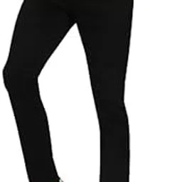 linaria Men's Perfect Slim Fit Jeans (30) Black-picture-26