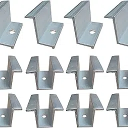 MOREL SOLAR PANEL MOUNTING MID CLAMP 38MM & END CLAMP FOR SOLAR PANELS| 8 MID CLAMPS & 4 END CLAMP |-picture-20