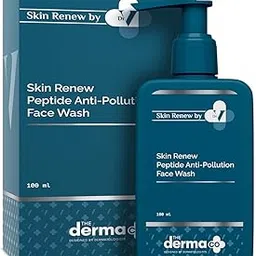 The Derma Co. X Dr.V Skin Renew Peptide Anti-Pollution Face Wash With Peptides & Niacinamide-100Ml| 0.5% Salicylic Acid | Exfoliation|Gentle & Deep Cleansing-picture-34