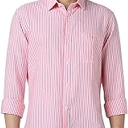 van heusen Men Cotton Striped Modern Fit Shirt-picture-50