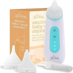 Electric Baby Nasal Aspirator - Nose Sucker Machine for Newborn Infants Toddlers Kids Adults - Automatic Booger Snot Vacuum Cleaner with Adjustable Suction Levels for Mucus Removal-image-57