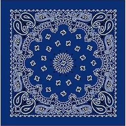 The BIG BANDANA - The ORIGINAL AMERICAN BANDANA BIGGER THICKER 2X THE SIZE (Royal Blue)-picture-50
