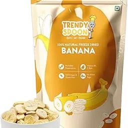 Trendy Spoon Natural Freeze Dried Banana, Rich in Vitamin B6 and C, Healthy Fruit Snack, Pack of 1-18g-picture-14