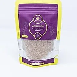 Serenity Enhancer Epsom Bath Salt, Infused with Lavender & Vitamins C & E for Muscle Relaxation/Recovery & Glowing Skin, Aromatherapy Bath Soak enriched with Himalayan Pink Salt & Sea Salt – (Astraea 120g)-image-7