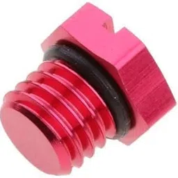 SECRET DESIRE 6X Air Bleeder Screw for Duramax Diesel Fuel Filter Housing 2001-2016 Red-image-64