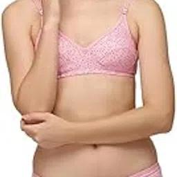 Women Cotton Bra Panty Set for Women Lingerie Set Bra Panty Set Bra Panty Set for Women with Sexy Bra Panty Set Pack of 1-image-0