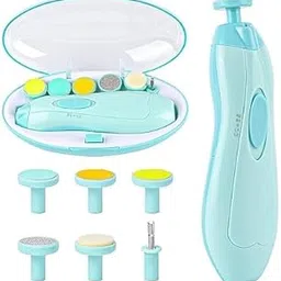 KANAKADHARA Electric Nail Trimmer for Baby, Baby Nail Trimmer, Baby Nail Cutter, Nail Trimmer for New Born Baby, Kids Nail Cutter with Light (Pack of 1, Multicolor)-picture-37