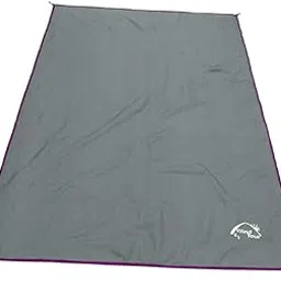 MILAAN Waterproof CING Tarp for Picnics, Tent Footprint, and Sunshade 150-220cm Gray-picture-50