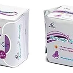 Airiz Soft-Cotton Sanitary Pads With Wings For Day Use :: 240mm Long :: 20 pads in 2 Pack-picture-32