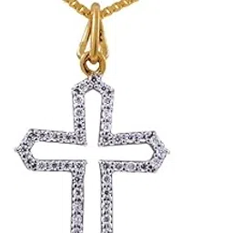 joyalukkas Pride Diamond Collection 18K Yellow Gold and Diamond Pendant-picture-28