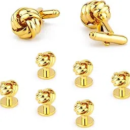 wynameleri UJOY Cufflinks and Tuxedo Studs Set Fashion Accessories for Men in Gift Box-picture-44