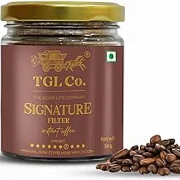 TGL Co. Signature Instant Filter Coffee Powder 50 Gm | Anti Oxidant | Boost Energy | No Artificial Flavour-picture-37