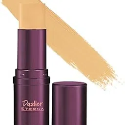 Dazller Eterna Majestique Matte Foundation Stick, Featherlight, Full Coverage, Waterproof, with SPF, 8g - Honey R31-picture-52