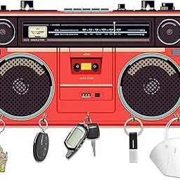 Sage Designer Wooden Key Holder for Home | Key Stand (Radio Designed)-picture-14