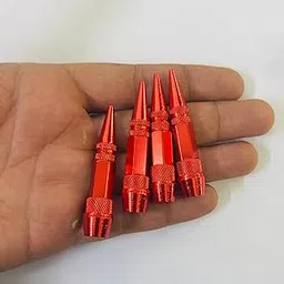 RED Tyre Air Value-Long Impale Spiked Valve Caps Tire Valve Stem Caps Cars,SUVs Trucks Bicycles and Motorcycles Tyre Valve Auto Accessories Universal Fors Cars-picture-55