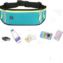 Stavae Classic 3 Pocket Running Belt | Travel Waist Bag | Casual Slim Fanny Pack | Shoulder Chest Pack with Adjustable Strap | Workout Belt | Used for Men & Women-picture-16