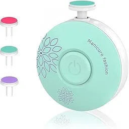 Maxbell Baby Reusable Manicure Set - Battery Operated Grooming Kit for Precise Nail Care-picture-13