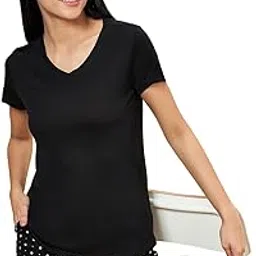 dreamz by pantaloons Women's Regular Fit Blouse (110146364003_Jet Black XS)-picture-40