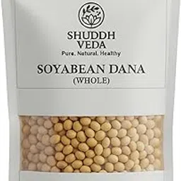 Shuddh Veda Soyabean 500g | Natural Whole Soybeans | Natural Plant-Based Protein & Fiber-Rich Pulses | Hygienically Packed Soya Beans for Cooking, Curries & Daily Recipes | Vegan & Non-GMO-picture-13