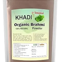 Khadi Omorose Brahmi Powder For Healthy Hairs-100 Grams | Helps in reducing Hairfall, boost healthy hair growth-picture-20