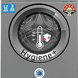 Voltas Beko 7.0kg, Inverter, 5 Star Front Load Washing Machine (WFL7010VTSS, Silver), Steam Wash,Stain Expert-image-66