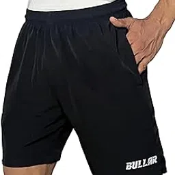 BULLAR Gym Shorts for Men Workout, Short Pant for Man, Running Shorts with Zip Pocket, Polyester,Sports Shorts, Causal Shorts-image-13