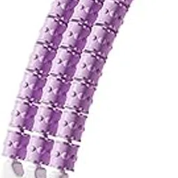 Bnf® Massage Roller Stick Workout Indoor Thighs Gym Three Rows 90 Degree Bendable Purple|Sporting Goods|Fitness Running & Yoga|Fitness Equipment & Gear|Foam Rollers-picture-37