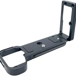 ATORSE Quick Release Plate L Bracket Camera Hand Grip Base for Travel Photographers Black-picture-17