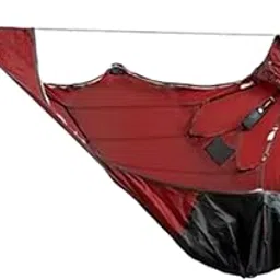 Creations Camping Hammock Lightweight Double Hammock for Backyard Trekking Backpacking Red-image-2