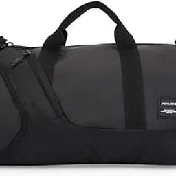 jack & jones Men Solid Black Duffle Bag-picture-41