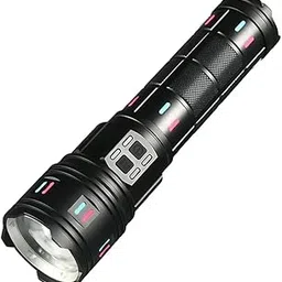 Happiest Minds Techno Torch BL-177 30W Rechargeable White Laser Flashlight Strong Long-Range Light with 1000 Meters Focus Flashlights & Torches-picture-37